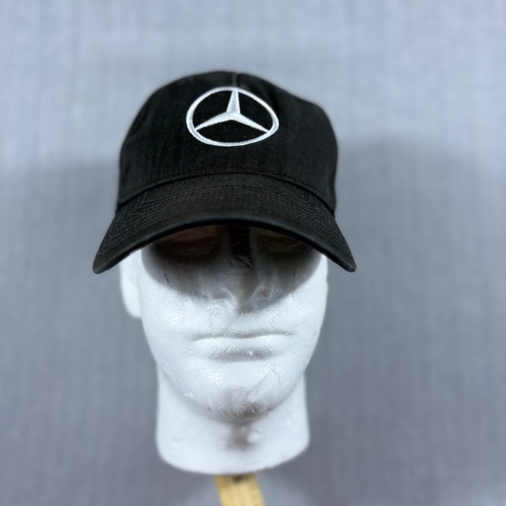 Mercedes Hat Unisex OSFA Black AMG Petronas Motorsport Gran Turismo Racing Cap